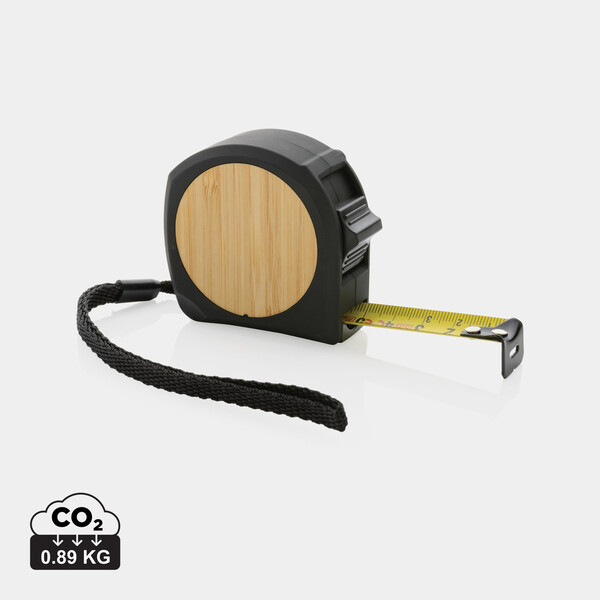 RCS recycled plastic bamboo tape 5M/19mm - Black