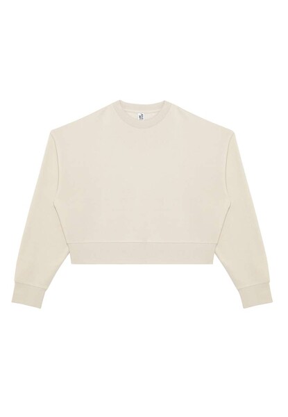 WOMENS RELAXED CROP CREWNECK