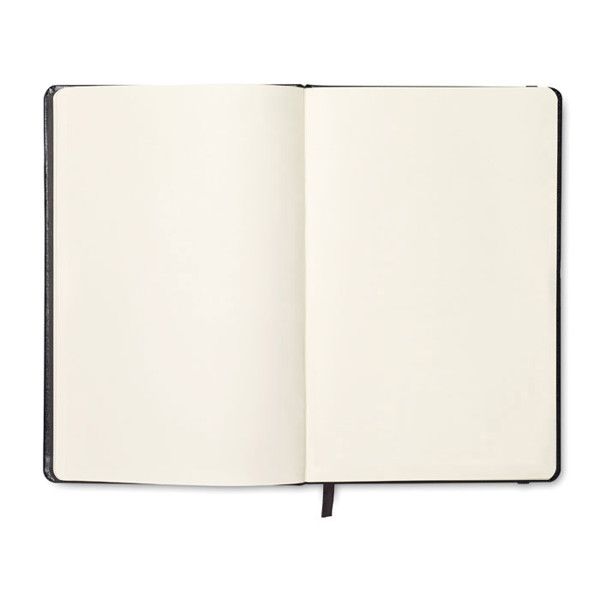 A5 notebook 96 plain sheets Arconot - Black