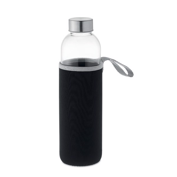 Glass bottle in pouch 750ml Utah Large