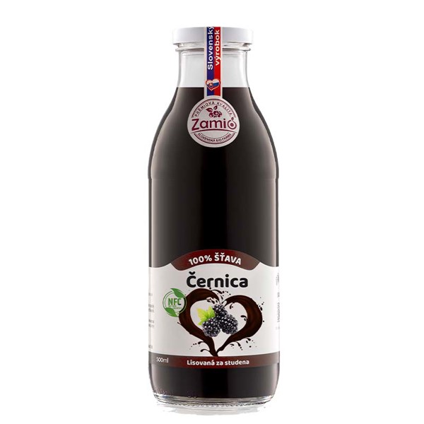 NFC 100% šťava ČERNICA  500ml