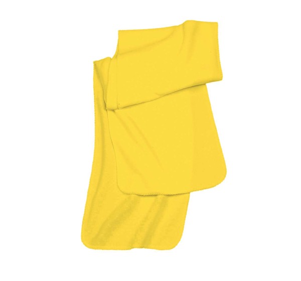 Fleece Scarf - Yellow