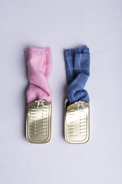 Foulard Ribban - White