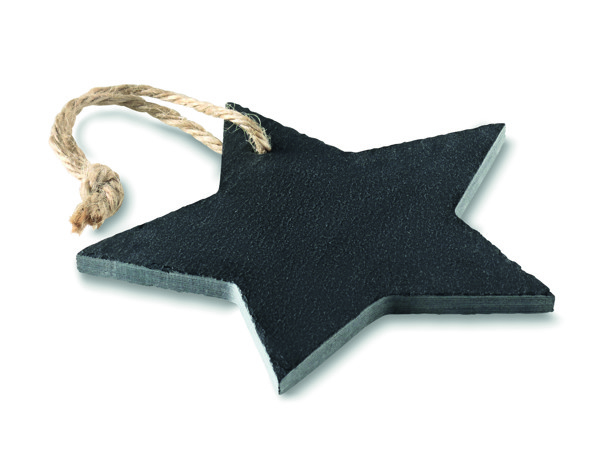 Slate xmas hanger star Slatestar
