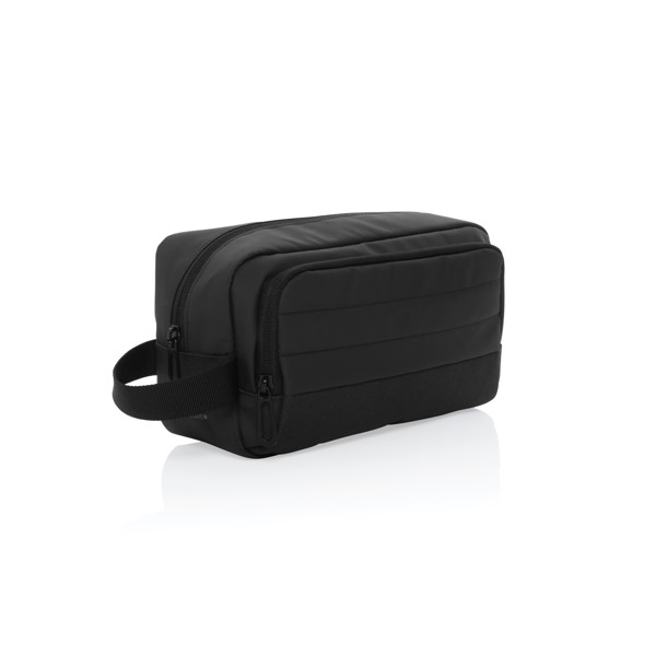 Trousse de toilette en rPET AWARE™ Armond - Noir