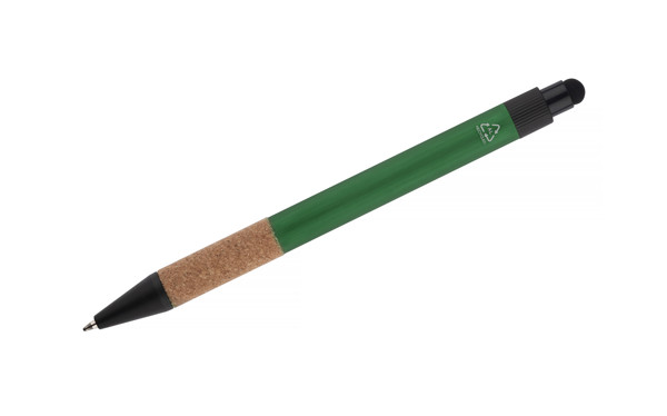 Długopis z touch pen BOSAY - Zielony