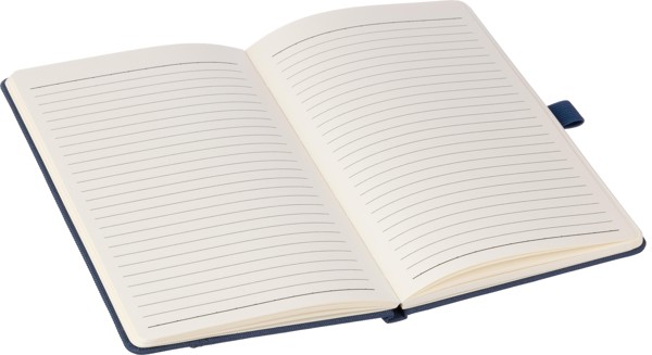Notitieboek Thorsten | Gerecycled PET | A5 | Gelinieerd - zwart