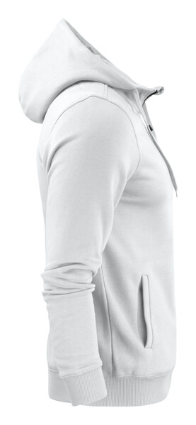 Printer Overhead full zip hoody White L