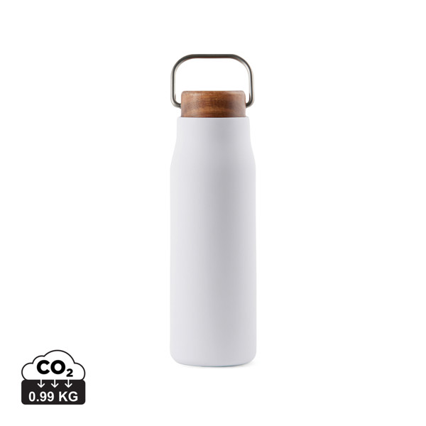 VINGA Ciro RCS recycled vacuum bottle 300ml - White