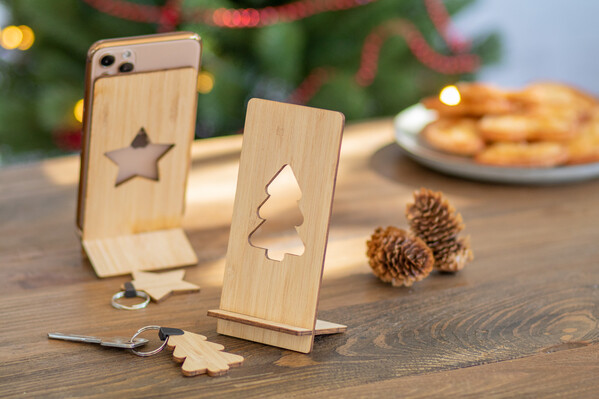 Weihnachtlicher Schlüsselanhänger Weihnachtsbaum Fjerny - Natur