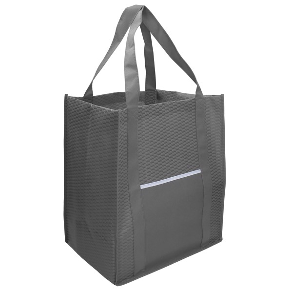Tragetasche "Bolsa" Hochformat - Grau