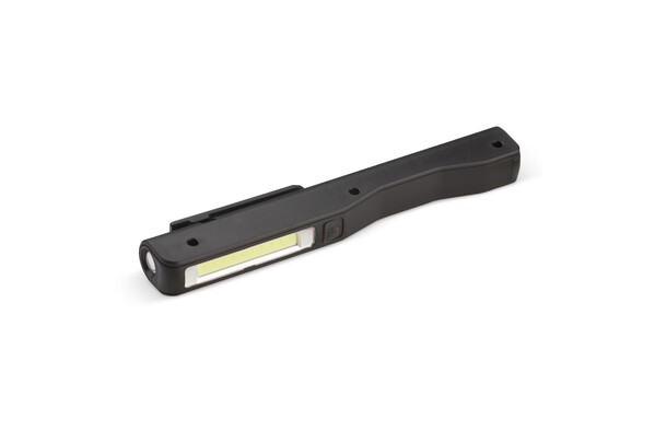 Lampe torche COB - Noir