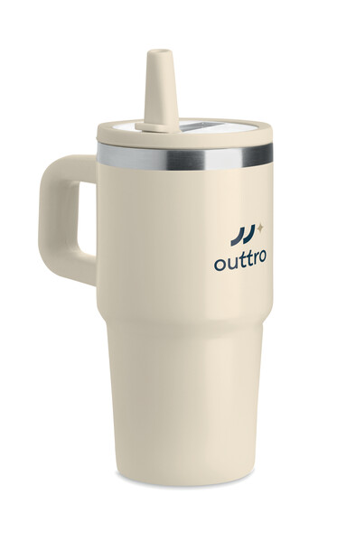 Double wall tumbler 500ml Aland - Beige