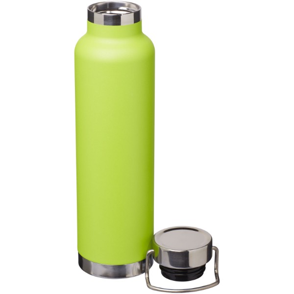 Thor 650 ml copper vacuum insulated sport bottle - Lime