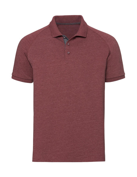 Men's Hd Raglan Polo - White / XS