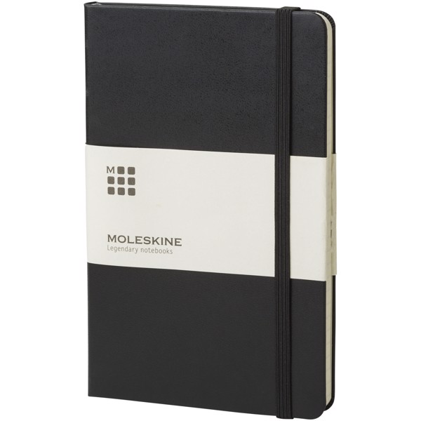 Carnet Classic L à couverture rigide - ordinaire - Noir