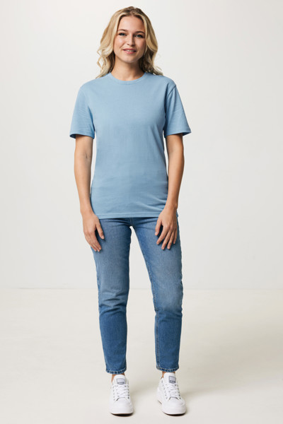 Tričko IQONIQ Bryce z recykl. bavlny - Sky Blue / XS