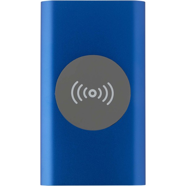 Batterie de secours sans fil en aluminium recyclé Juice type-C de 4 000 mAh - Bleu royal