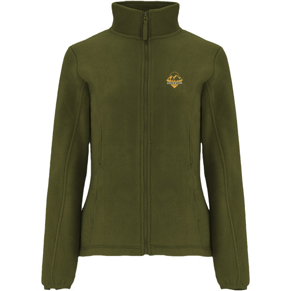 Veste Artic en polaire entièrement zippée pour femme - Pine Green / M