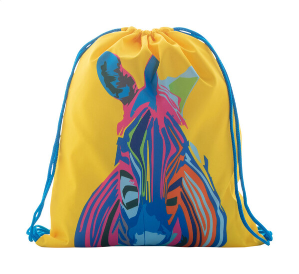 Sac piscine personnalisé pour enfants CreaDraw Kids - Bleu / Blanc