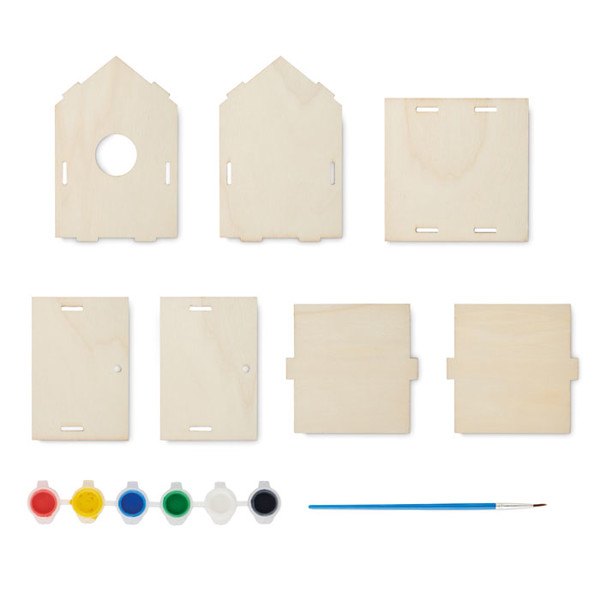 DIY wooden bird house kit Painthouse