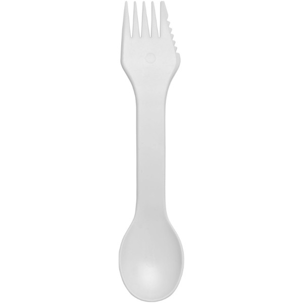 Epsy 3-in-1 spoon, fork, and knife - White