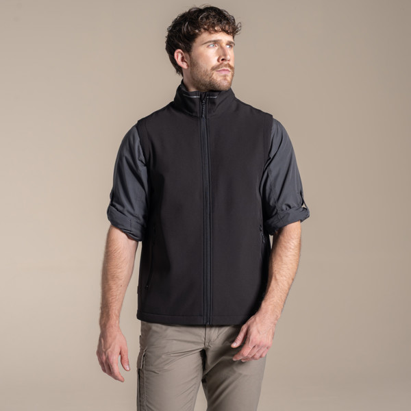 Expert Basecamp Softshell Vest - Schwarz - L
