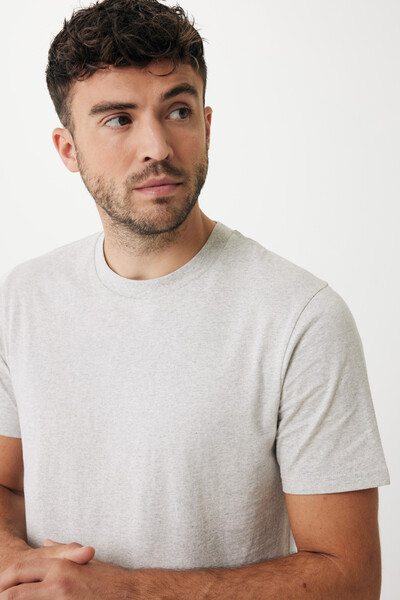 Lehké tričko Iqoniq Sierra z recykl. bavlny - Light Heather Grey / XL