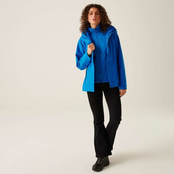 Kingsley - Women's Stretch 3-In-1 Jacket - Black / Black / S