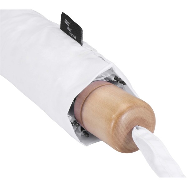 Parapluie 21" RPET Dane - Blanc