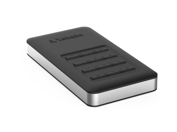 External HDD 1TB Store n go with numeric keypad
