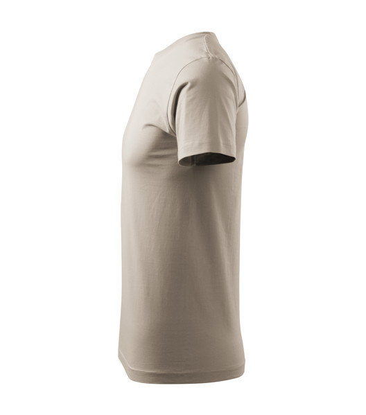 Tričko Pánske Malfini® Basic - Ľadovo Sivá / 4XL