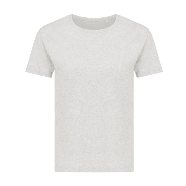 Dámské tričko IQONIQ Yala z recykl. bavlny - Light Heather Grey / M