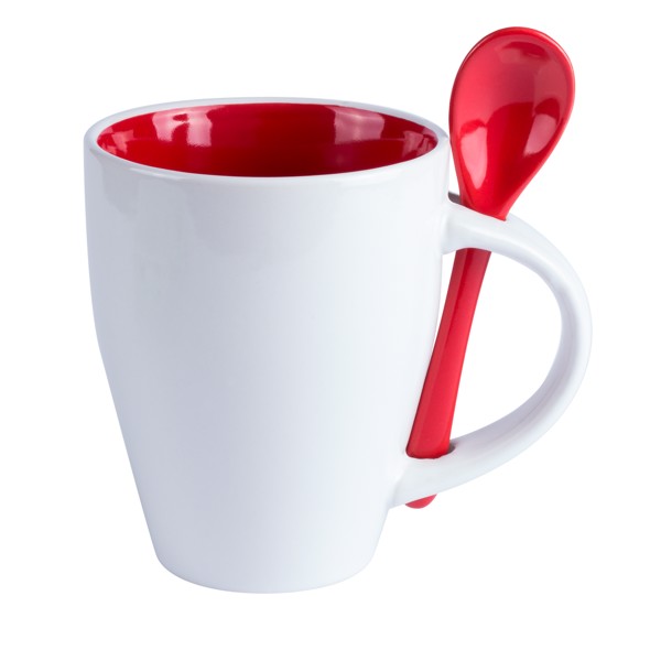 Taza Cotes - Rojo