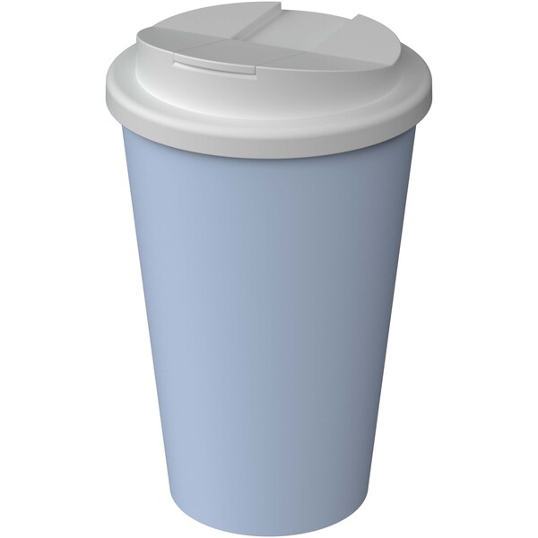 Americano® Infiniti 350 ml insulated tumbler with spill-proof lid - Cloud Blue