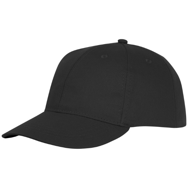 Casquette 6 panneaux Ares - Noir