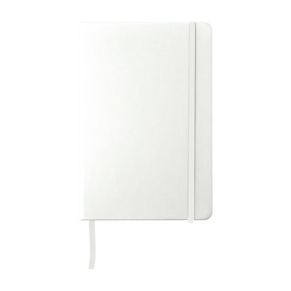 Notebook Eva | Recycled PU | A5 | Lined - white
