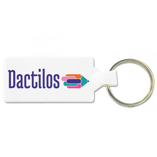 KEY-RING RECTANGULAR SHAPE (ring 25mm)