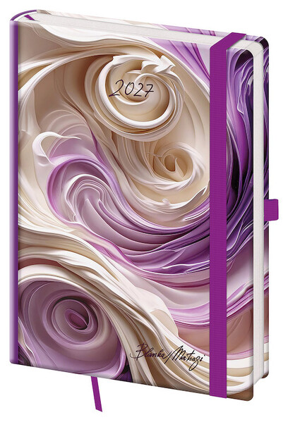 Týdenní diář Vario 2027, A5 - Matragi Violet