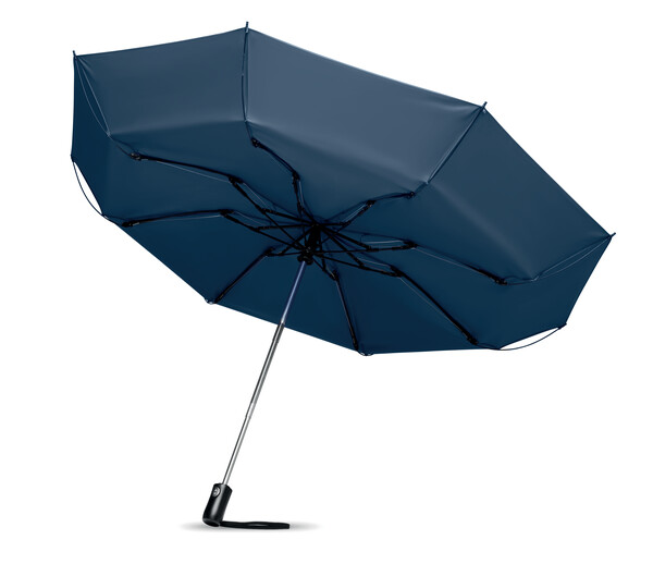 Skládací oboustranný deštník Dundee Foldable - Modrá