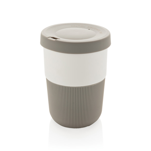 PLA cup coffee to go 380ml - Grey