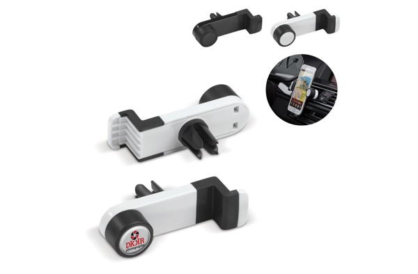 Air vent holder spring - White / Black