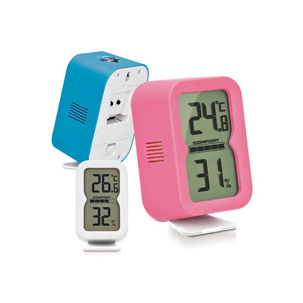 THERMOMETRE HYGROMETRE NUMERIQUE - Blanc