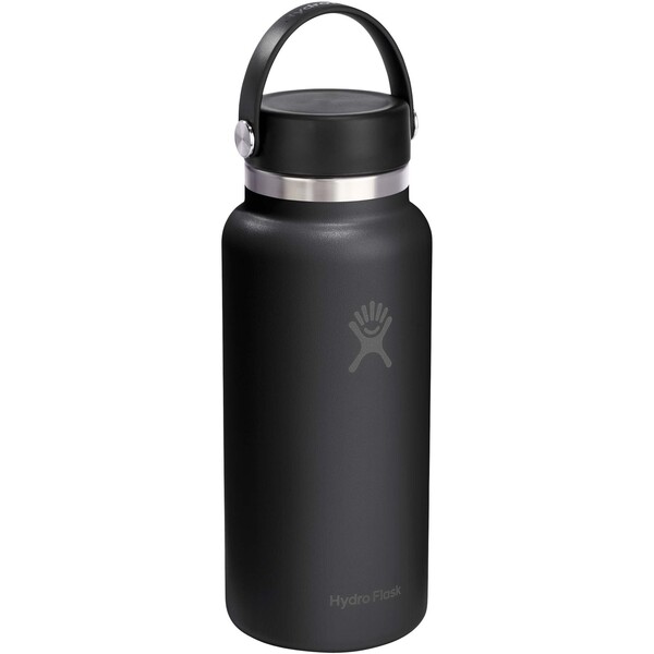 Hydro Flask Wide Mouth 946 ml insulated stainless steel water bottle - Black