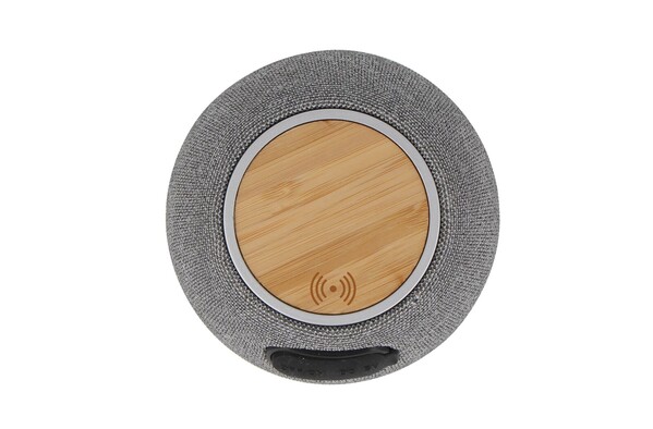 Enceinte 5W et chargeur sans fil 15W R_PET & Bambou