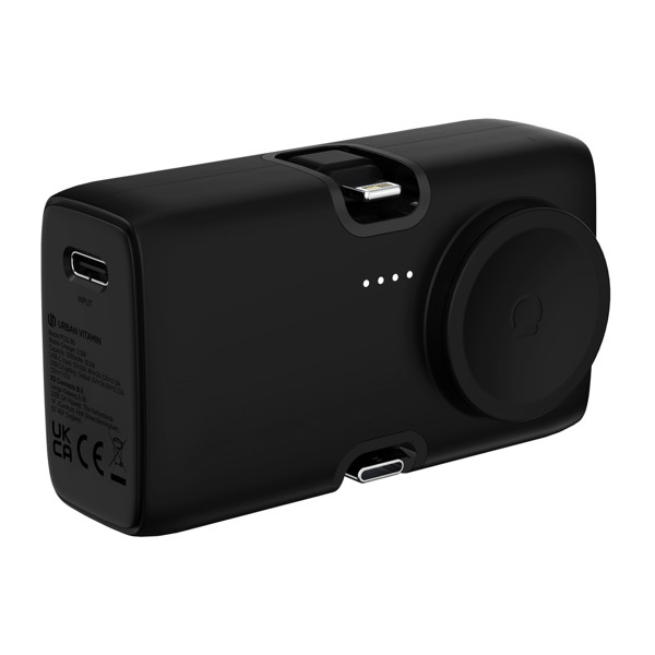 Powerbanka Urban Vitamin San Diego 20W PD z RCS plastu - Černá