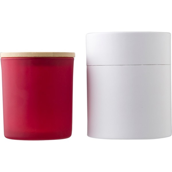 Scented candle - red
