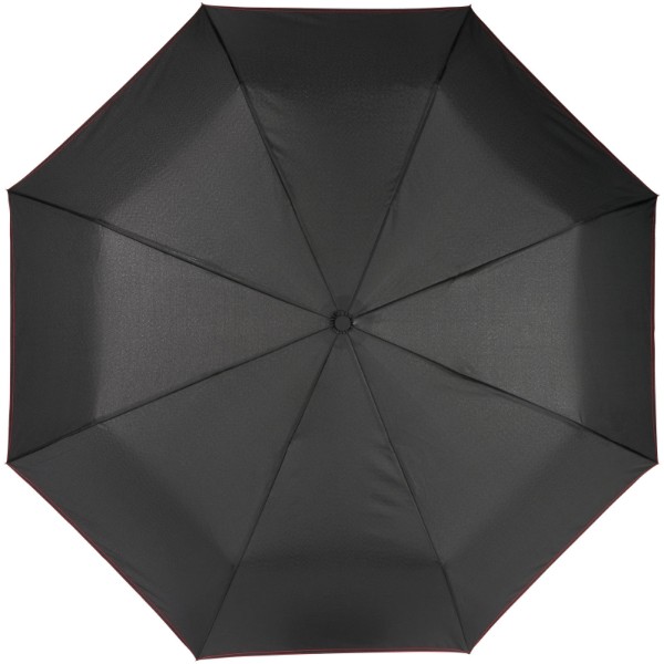 Stark-mini 53 cm foldbar fuldautomatisk paraply - Rød