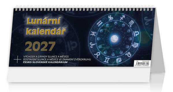 Stolní kalendář Lunární 2027
