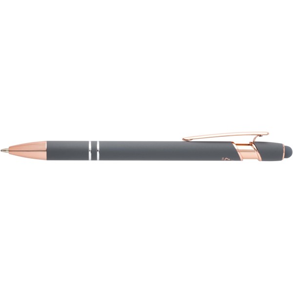 Nanna ballpoint pen with rose gold finish (blue ink) - Twilight Grey